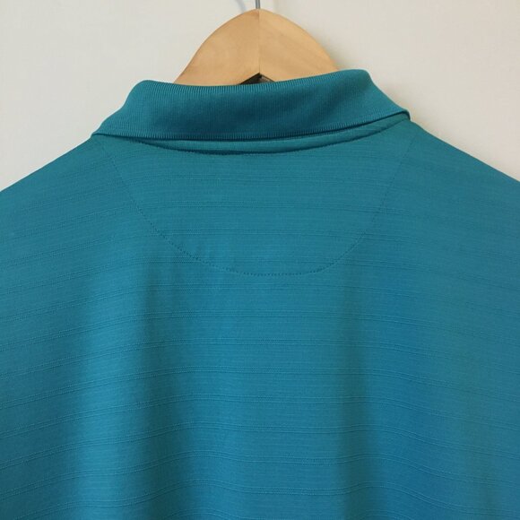 Golden Bear Performance Teal Polo Shirt - Picture 8 of 15